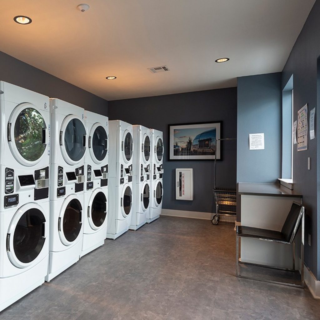 Laundry room at Jet Stream Waller RV Park in Houston Texas